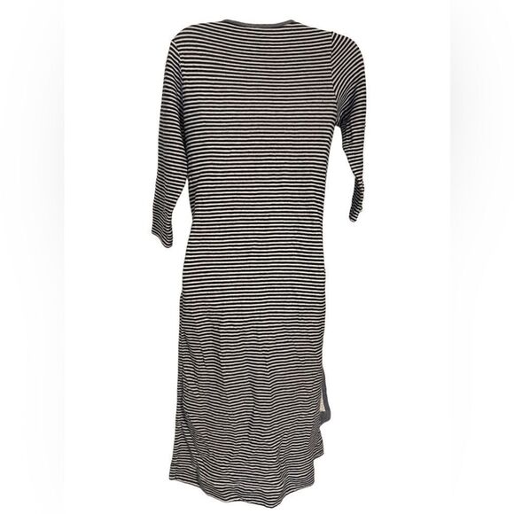 Anthropologie Postmark Striped Henley Tunic - Picture 6 of 8